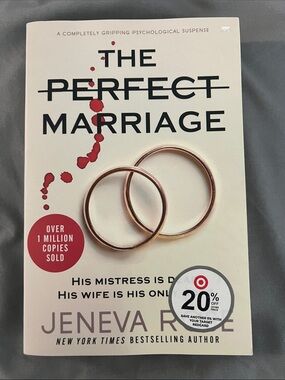 The Perfect Marriage by Jeneva Rose - Cream Cover with Gold Rings